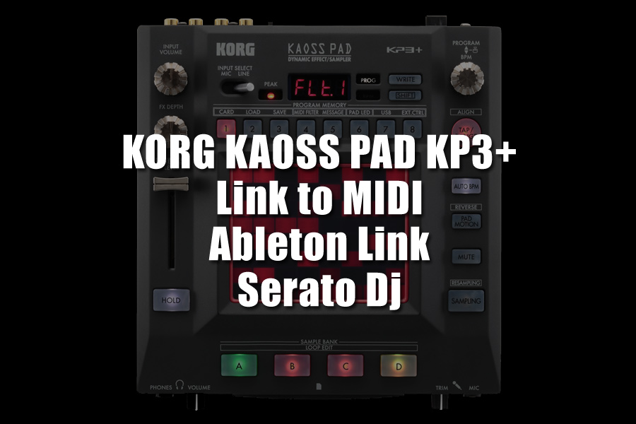 KAOSS PAD KP3+ を PCDJ で活用する - MANIC note